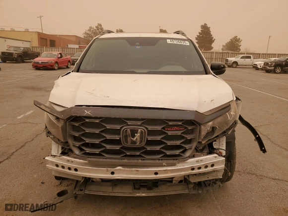 2022 Honda Passport TrailSport with VIN 5FNYF8H67NB008548, listed as a Copart auction lot 49726835 with 38,322 mi miles and Salvage Title. Bid and sale history available at carsss.com. Image 5.