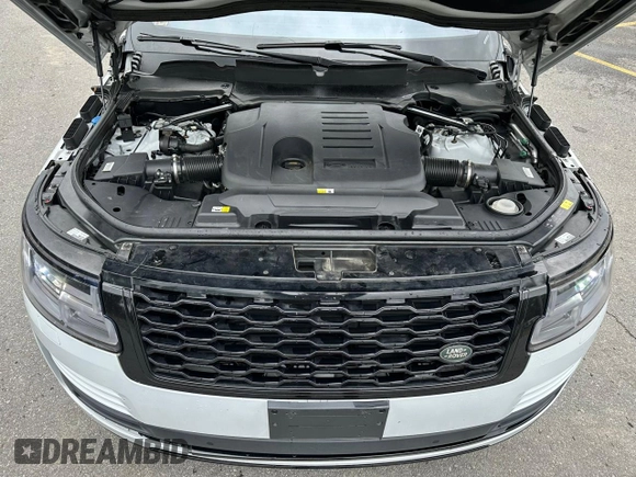 2022 Land Rover Range Rover z VIN SALGR2SU5NA459924, wystawiony jako Copart lot #58144225 z przebiegiem 44 635 mil mil oraz Czysty tytuł • Clean title. Historia ofert i sprzedaży dostępna na DreamBid. Obrazek 6.