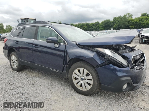 2018 Subaru Outback Premium with VIN 4S4BSAFC2J3315775, listed as a Copart auction lot 66050505 with 148,586 mi miles and Salvage title. Bid and sale history available at DreamBid. Image 4.