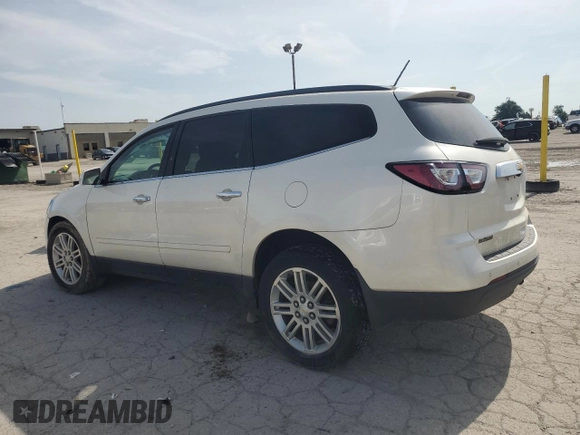 2015 Chevrolet Traverse LT with VIN 1GNKRGKD0FJ112623, listed as a Copart auction lot 61737435 with 142,760 mi miles and Salvage title. Bid and sale history available at DreamBid. Image 2.