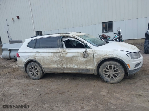 2021 Volkswagen Tiguan SE with VIN 3VV2B7AX4MM009456, listed as a IAAI auction lot 41876861 with 72,203 mi miles. Bid and sale history available at carsss.com. Image 13.