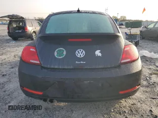 2017 Volkswagen Beetle 1.8T Fleet with VIN 3VWF17AT8HM626748, listed as a Copart auction lot 47916585 with 20,515 mi miles and Salvage Title. Bid and sale history available at carsss.com. Image 6.