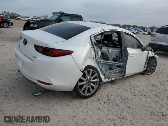 2023 Mazda 3 S Premium with VIN 3MZBPBDM4PM379568, listed as a Copart auction lot 88546265 with 11,420 mi miles and Salvage title. Bid and sale history available at DreamBid. Image 3.