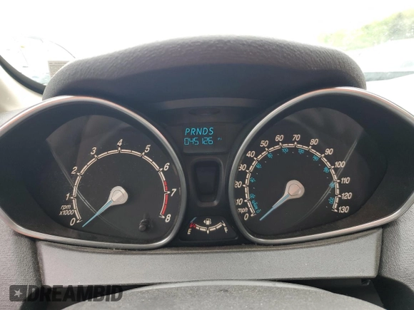 2019 Ford Fiesta SE with VIN 3FADP4EJ3KM154388, listed as a Copart auction lot 53260375 with 45,126 mi miles and Salvage Title. Bid and sale history available at DreamBid. Image 9.