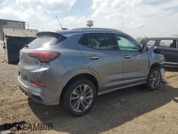 2022 Buick Encore GX Essence with VIN KL4MMGSL3NB011134, listed as a Copart auction lot 57134005 with 88,021 mi miles and Salvage title. Bid and sale history available at DreamBid. Image 3.