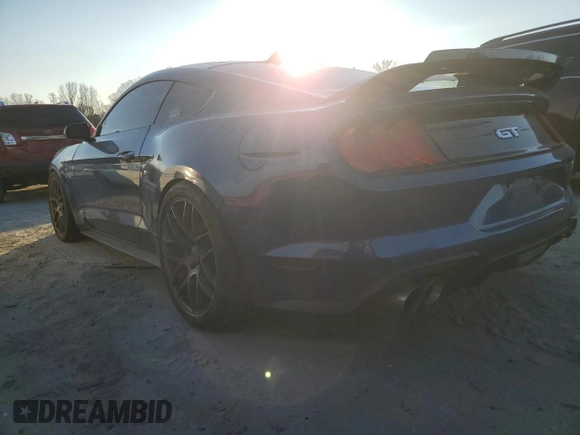 2023 Ford Mustang GT with VIN 1FA6P8CF5P5300589, listed as a Copart auction lot 45936615 with 36,954 mi miles and Salvage title. Bid and sale history available at DreamBid. Image 2.