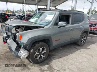 2021 Jeep Renegade Trailhawk with VIN ZACNJDC10MPM34625, listed as a IAAI auction lot 42116576 with 74,883 mi miles and . Bid and sale history available at DreamBid. Image 17.
