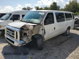 2009 Ford Econoline Passenger XL with VIN 1FBSS31L99DA06824, listed as a Copart auction lot 73740824 with 147,528 mi miles and Salvage Title. Bid and sale history available at carsss.com. Image 1.