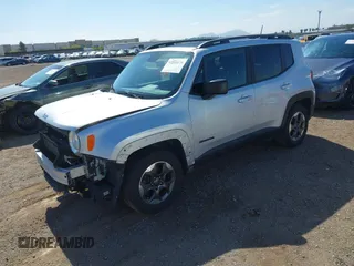 2017 Jeep Renegade Sport with VIN ZACCJAAB0HPF09057, listed as a IAAI auction lot 42141479 with 104,228 mi miles and . Bid and sale history available at DreamBid. Image 18.