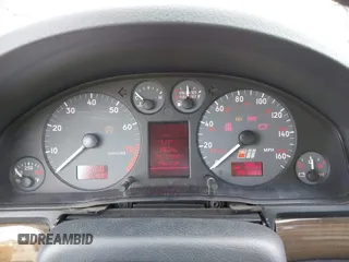2001 Audi S4 with VIN WAURD68D71A011267, listed as a IAAI auction lot 41593465 with 201,666 mi miles. Bid and sale history available at carsss.com. Image 7.