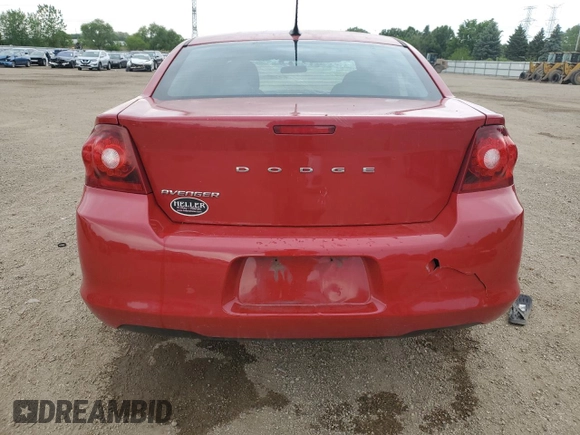 2012 Dodge Avenger SXT z VIN 1C3CDZCBXCN160157, wystawiony jako Copart lot #57860585 z przebiegiem 92 688 mil mil oraz Szkoda całkowita • Salvage title. Historia ofert i sprzedaży dostępna na DreamBid. Obrazek 6.