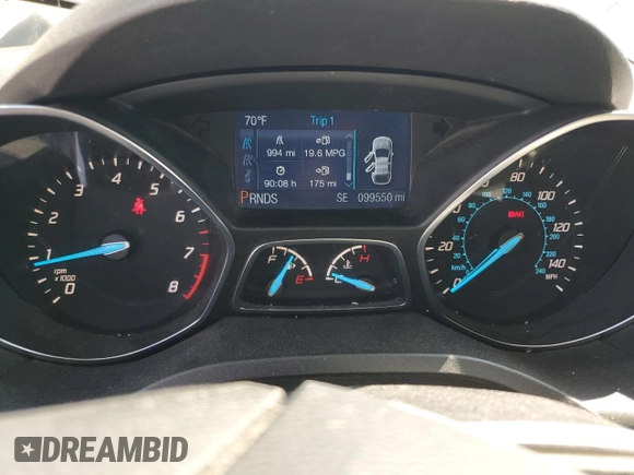 2013 Ford Escape SE with VIN 1FMCU9G93DUD03410, listed as a Copart auction lot 53988065 with 99,550 mi miles and Salvage Title. Bid and sale history available at carsss.com. Image 9.