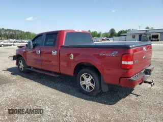 2008 Ford F-150 XLT with VIN 1FTPW12V18KE25514, listed as a Copart auction lot 57871485 with 248,915 mi miles and Salvage title. Bid and sale history available at DreamBid. Image 2.