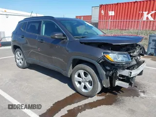 2018 Jeep Compass Altitude with VIN 3C4NJDBB3JT316425, listed as a IAAI auction lot 41923797 with 96,969 mi miles and . Bid and sale history available at carsss.com. Image 1.