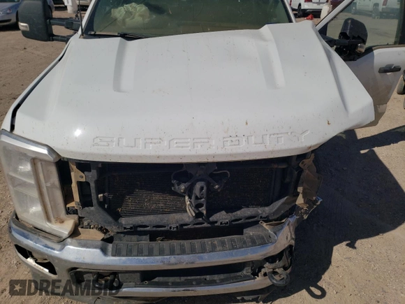 2023 Ford F-250 XL with VIN 1FT7W2BT8PEC30883, listed as a Copart auction lot 50710665 with 47,949 mi miles and Salvage Title. Bid and sale history available at DreamBid. Image 11.
