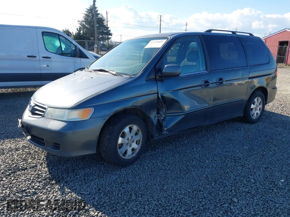 2003 Honda Odyssey EX-L with VIN 5FNRL18993B039943, listed as a IAAI auction lot 41742829 with 227,581 mi miles and . Bid and sale history available at DreamBid. Image 17.