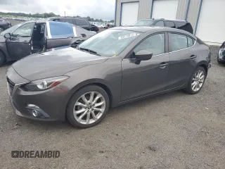 2015 Mazda 3 S Grand Touring with VIN JM1BM1W35F1239423, listed as a Copart auction lot 63210815 with 174,228 mi miles and Salvage title. Bid and sale history available at DreamBid. Image 1.