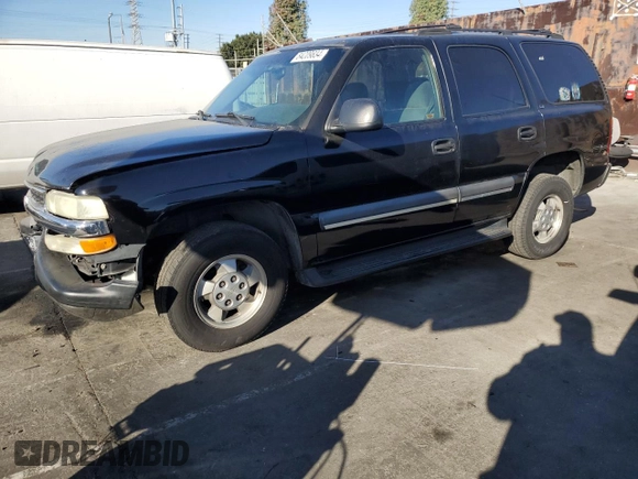 2002 Chevrolet Tahoe LS with VIN 1GNEC13V62R244378, listed as a Copart auction lot 84209834 with 350,780 mi miles and Salvage Title. Bid and sale history available at carsss.com. Image 1.