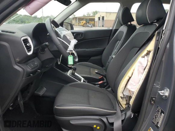 2024 Hyundai Venue Limited with VIN KMHRC8A35RU313083, listed as a Copart auction lot 62710675 with Not provided miles and Salvage title. Bid and sale history available at DreamBid. Image 7.
