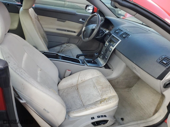 2008 Volvo C70 with VIN YV1MC67248J055294, listed as a Copart auction lot 73321494 with 180,989 mi miles and Salvage Title. Bid and sale history available at carsss.com. Image 10.