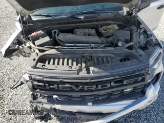 2022 Chevrolet Silverado 1500 Custom with VIN 3GCPABEK7NG521611, listed as a Copart auction lot 49009995 with 124,826 mi miles and Salvage Title. Bid and sale history available at DreamBid. Image 12.