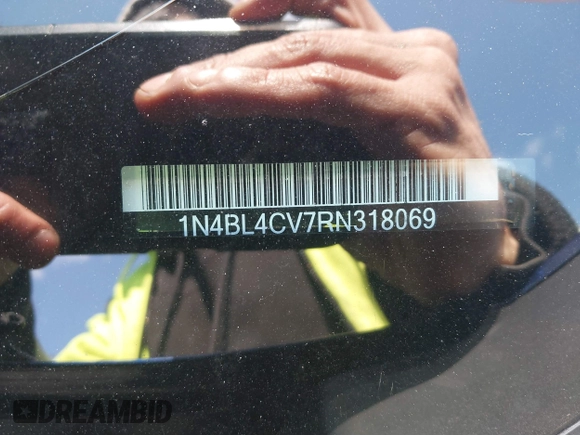 2024 Nissan Altima SR z VIN 1N4BL4CV7RN318069, wystawiony jako IAAI lot #41866453 z przebiegiem 17 378 mil mil oraz . Historia ofert i sprzedaży dostępna na DreamBid. Obrazek 18.