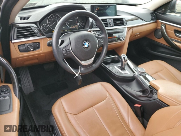 2015 BMW 4 Series 428i xDrive with VIN WBA3N5C54FK198577, listed as a Copart auction lot 50296395 with 56,607 mi miles and Salvage Title. Bid and sale history available at carsss.com. Image 8.
