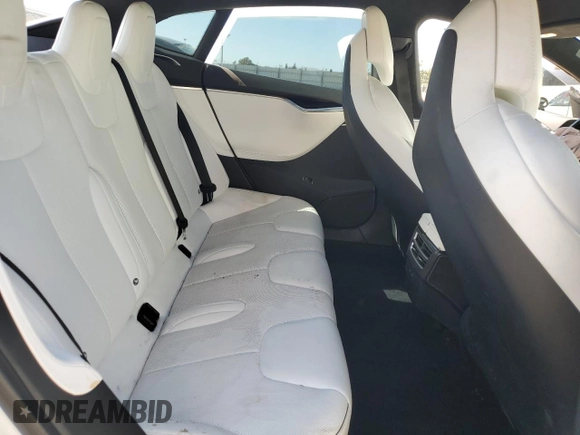 2017 Tesla Model S 60 with VIN 5YJSA1E19HF183845, listed as a Copart auction lot 58204205 with 150,701 mi miles and Salvage title. Bid and sale history available at DreamBid. Image 10.
