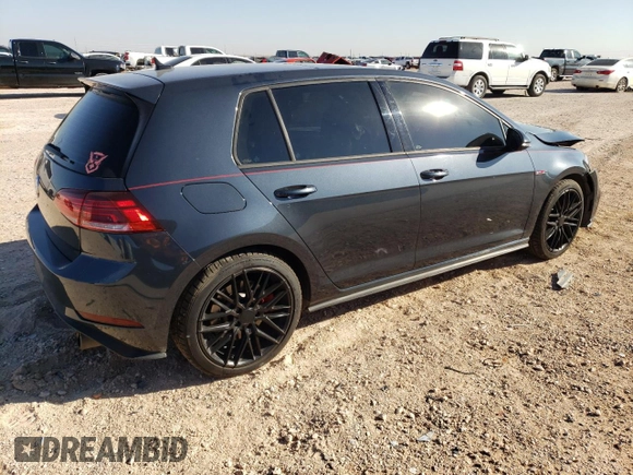 2020 Volkswagen Golf GTI S with VIN 3VW6T7AU6LM011286, listed as a Copart auction lot 66074863 with 26,101 mi miles. Bid and sale history available at carsss.com. Image 3.