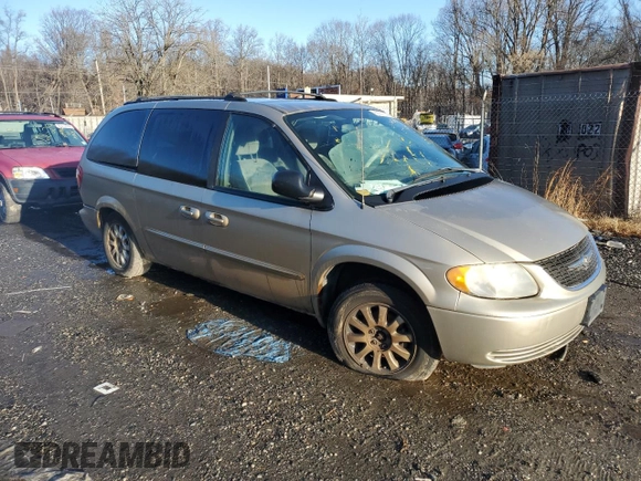 2003 Chrysler Town & Country EX with VIN 2C4GP74L73R172754, listed as a Copart auction lot 86831044 with 176,340 mi miles and Salvage Title. Bid and sale history available at carsss.com. Image 4.