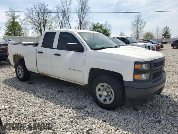 2015 Chevrolet Silverado 1500 LS with VIN 1GCRCPEH4FZ168699, listed as a Copart auction lot 55746185 with 184,605 mi miles and Clean Title. Bid and sale history available at DreamBid. Image 4.