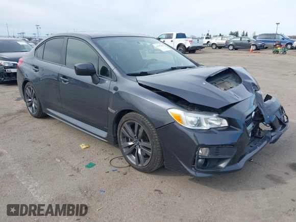 2016 Subaru WRX Premium with VIN JF1VA1E6XG9806929, listed as a IAAI auction lot 41567283 with 142,327 mi miles. Bid and sale history available at carsss.com. Image 1.
