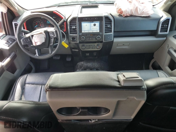 2019 Ford F-150 XL with VIN 1FTEW1CB2KFA66802, listed as a Copart auction lot 75010764 with 81,411 mi miles and Salvage title. Bid and sale history available at DreamBid. Image 8.