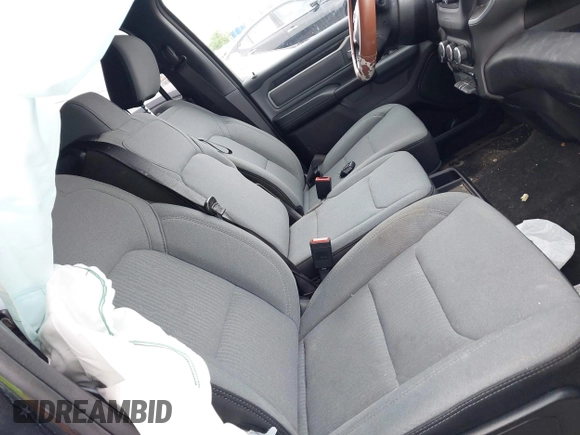 2021 Ram 1500 Big Horn with VIN 1C6RRFFG7MN596101, listed as a IAAI auction lot 42534319 with 82,043 mi miles and . Bid and sale history available at DreamBid. Image 5.