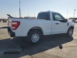 2023 Ford F-150 XL with VIN 1FTMF1CB5PKE11802, listed as a Copart auction lot 46359565 with 38,068 mi miles and Salvage Title. Bid and sale history available at carsss.com. Image 3.