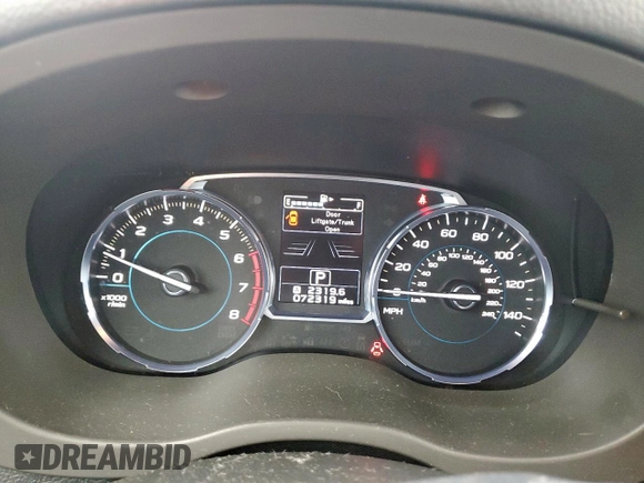 2018 Subaru Forester Touring with VIN JF2SJAWC4JH428302, listed as a Copart auction lot 59214615 with 72,319 mi miles and Salvage title. Bid and sale history available at DreamBid. Image 9.