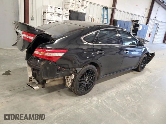 2014 Toyota Avalon Limited with VIN 4T1BK1EB4EU136405, listed as a Copart auction lot 46834285 with 99,326 mi miles and Salvage Title. Bid and sale history available at carsss.com. Image 3.