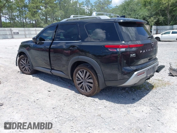 2023 Nissan Pathfinder SL with VIN 5N1DR3CD2PC212118, listed as a IAAI auction lot 42345666 with 78,023 mi miles and . Bid and sale history available at DreamBid. Image 3.