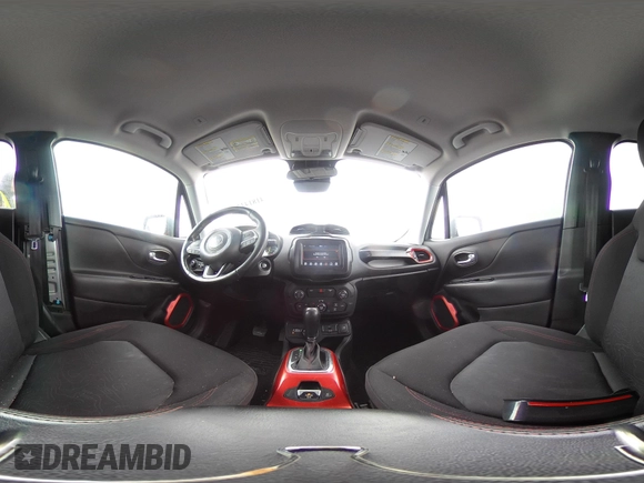 2018 Jeep Renegade Trailhawk with VIN ZACCJBCB1JPG74527, listed as a IAAI auction lot 41814352 with 71,120 mi miles. Bid and sale history available at carsss.com. Image 18.