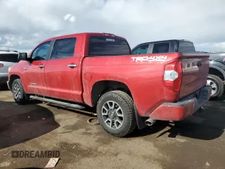 2016 Toyota Tundra 4WD Truck LTD with VIN 5TFHW5F14GX534862, listed as a Copart auction lot 43117124 with 145,470 mi miles and Salvage Title. Bid and sale history available at carsss.com. Image 2.