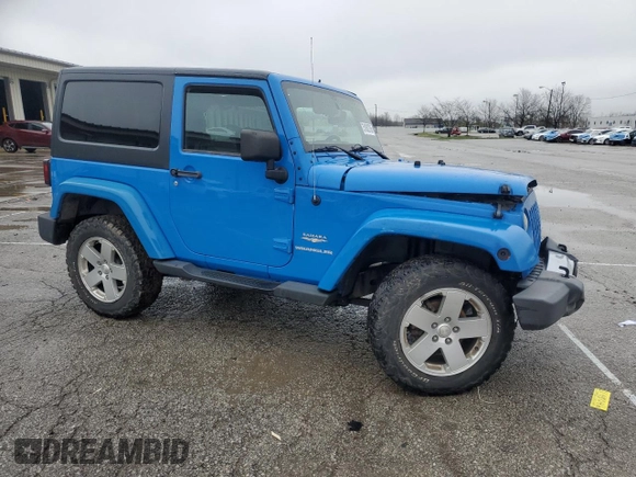 2012 Jeep Wrangler Arctic z VIN 1C4AJWBG3CL148046, wystawiony jako Copart lot #54186285 z przebiegiem 156 639 mil mil oraz Szkoda całkowita • Salvage title. Historia ofert i sprzedaży dostępna na DreamBid. Obrazek 4.