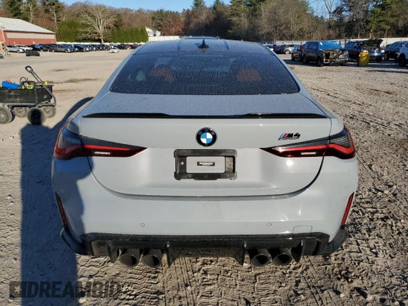 2022 BMW M4 Competition xDrive z VIN WBS43AZ04NCJ90806, wystawiony jako Copart lot #79045274 z przebiegiem Nie podano mil oraz Szkoda całkowita • Salvage title. Historia ofert i sprzedaży dostępna na DreamBid. Obrazek 6.