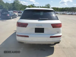 2017 Audi Q7 Premium Plus with VIN WA1LAAF72HD031527, listed as a Copart auction lot 58377985 with 105,541 mi miles and Salvage title. Bid and sale history available at DreamBid. Image 6.