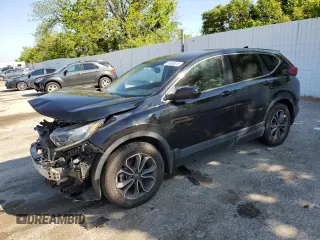 2021 Honda CR-V EX-L z VIN 2HKRW1H85MH423509, wystawiony jako Copart lot #55888915 z przebiegiem 90 008 mil mil oraz Szkoda całkowita • Salvage title. Historia ofert i sprzedaży dostępna na DreamBid. Obrazek 1.