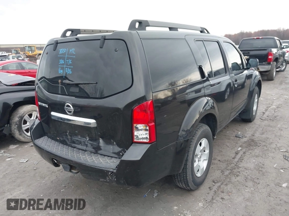 2011 Nissan Pathfinder Silver with VIN 5N1AR1NB1BC631248, listed as a IAAI auction lot 41921956 with 165,360 mi miles. Bid and sale history available at carsss.com. Image 4.