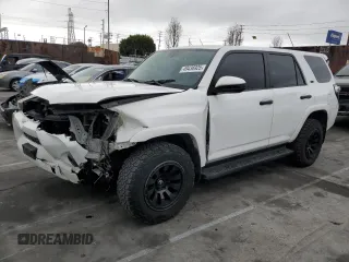 2017 Toyota 4Runner SR5 с VIN JTEZU5JR1H5163062, выставлен на аукционе Copart как лот 49436925 с пробегом 159 275 миль миль и Списание • Salvage title. История ставок и продаж доступна на DreamBid. Изображение 1.