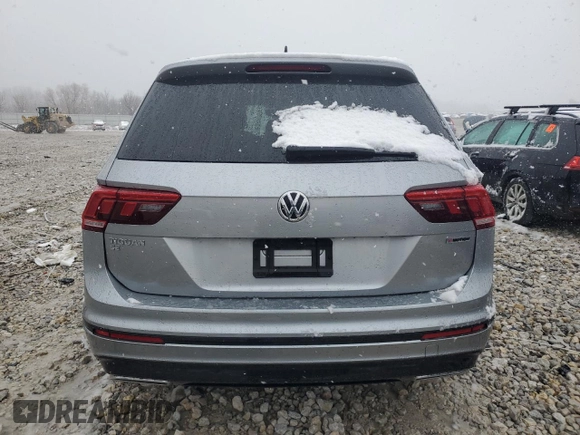 2020 Volkswagen Tiguan SE with VIN 3VV2B7AX6LM144405, listed as a Copart auction lot 49691665 with 53,857 mi miles and Clean Title. Bid and sale history available at DreamBid. Image 6.