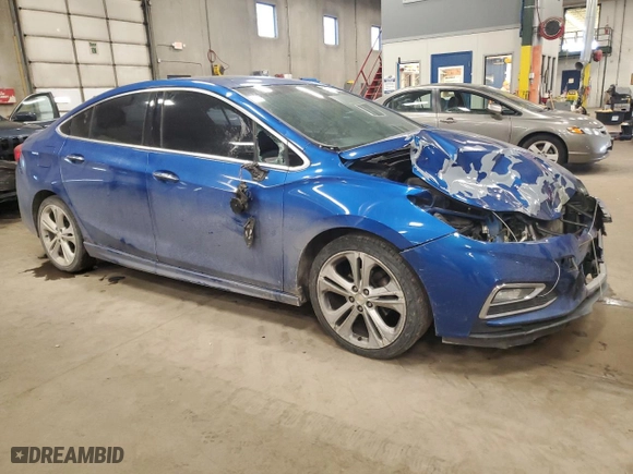 2016 Chevrolet Cruze Premier with VIN 1G1BG5SM4G7323186, listed as a Copart auction lot 42174205 with 144,175 mi miles and Salvage Title. Bid and sale history available at carsss.com. Image 4.