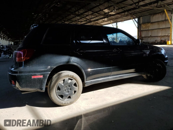 2003 Mitsubishi Outlander LS with VIN JA4LX31G43U021849, listed as a Copart auction lot 76746454 with 136,939 mi miles and Salvage Title. Bid and sale history available at carsss.com. Image 3.