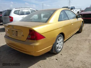2001 Honda Civic EX with VIN 1HGEM22981L036327, listed as a IAAI auction lot 41794128 with 149,218 mi miles. Bid and sale history available at carsss.com. Image 4.
